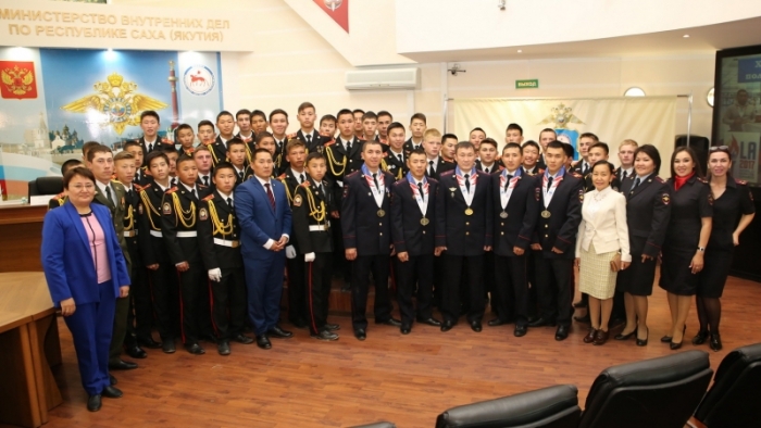 В Якутске чествовали победителей Всемирных игр полицейских и пожарных