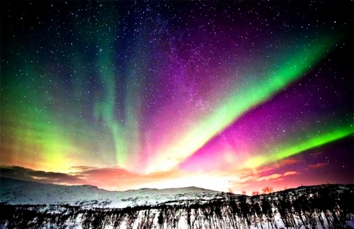 В финском отеле открылась вакансия смотрящего за полярным сиянием