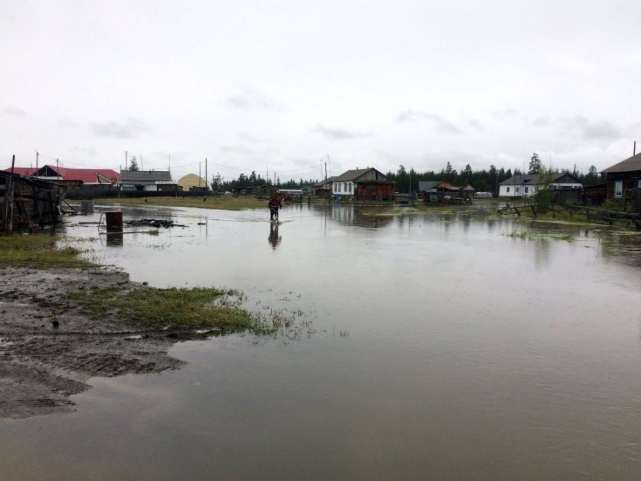 Ситуация с паводком в селе Орто-Балаган находится на контроле