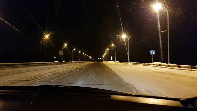 84 опоры освещения установлено на Окружном шоссе в Якутске