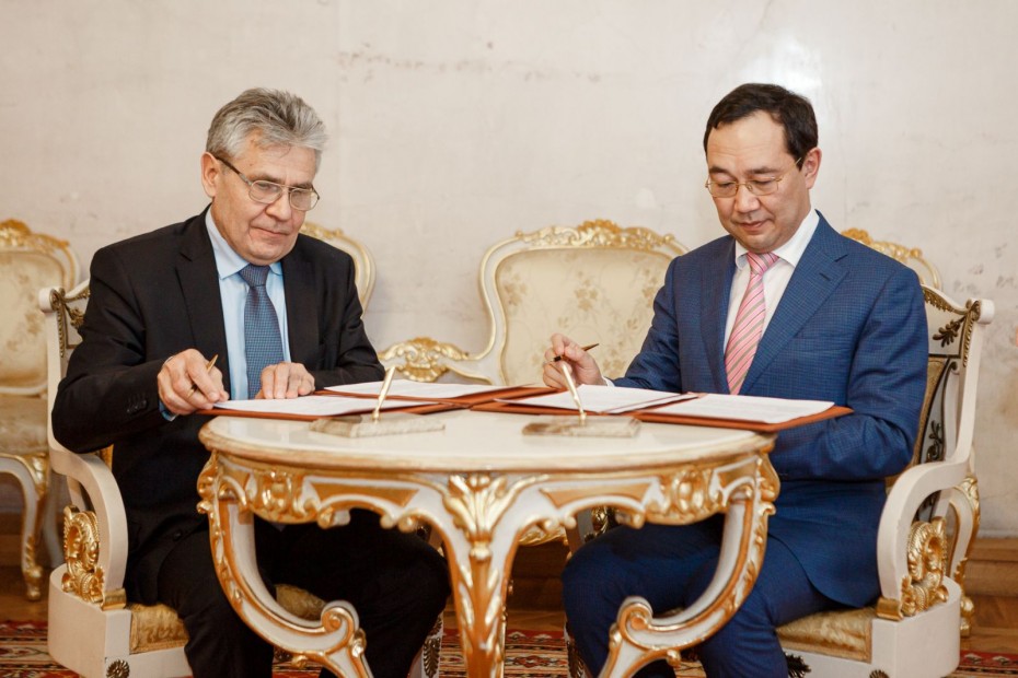 Подписано Соглашение о сотрудничестве между Российской академией наук и Якутией
