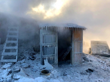 В селе Качикатцы при тушении пожара обнаружено два тела