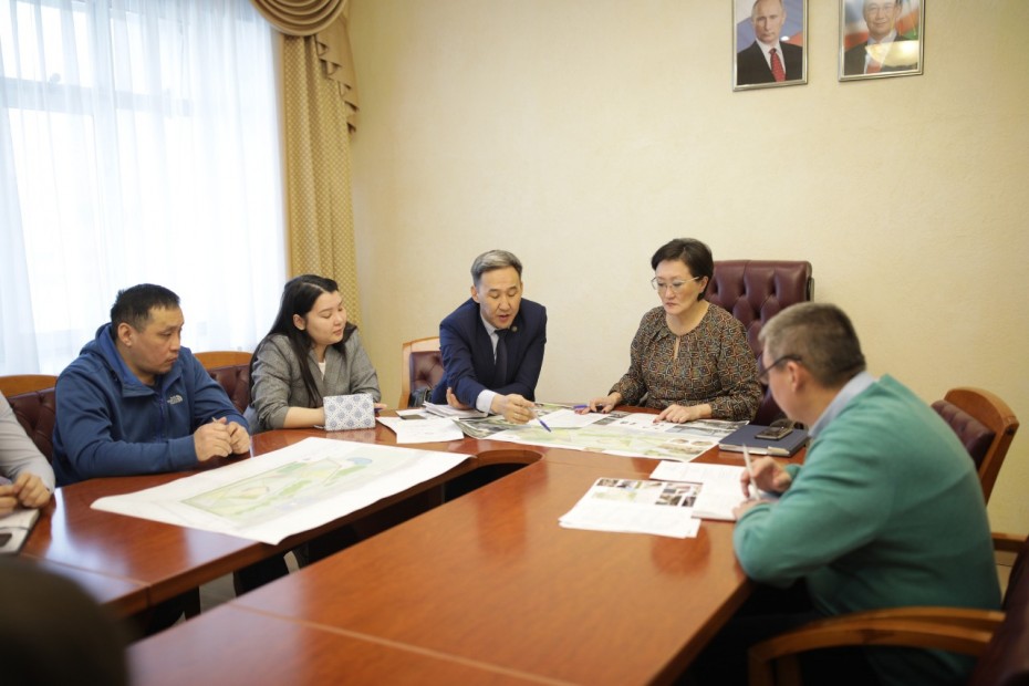 В Якутске продолжается работа по реализации проекта «Парк Победы»