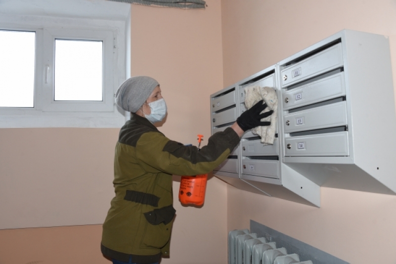 Управления округов и пригородов Якутска контролируют ход дезинфекции и санитарной обработки