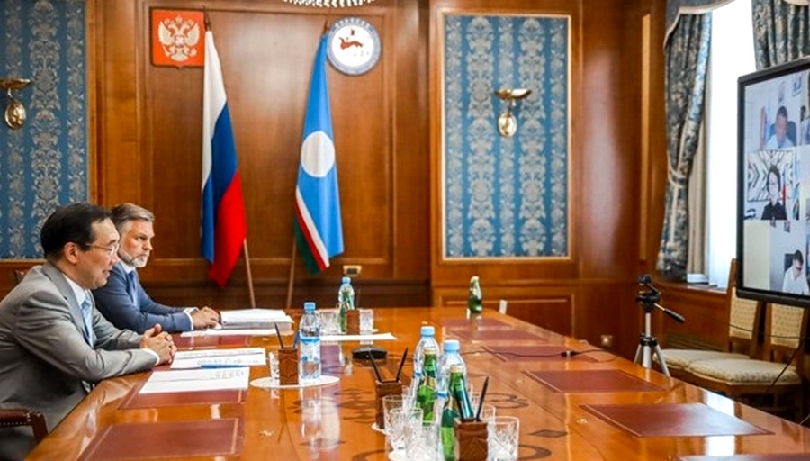 Вопросы сотрудничества обсудили Глава Якутии и Председатель Байкальского банка Сбербанка