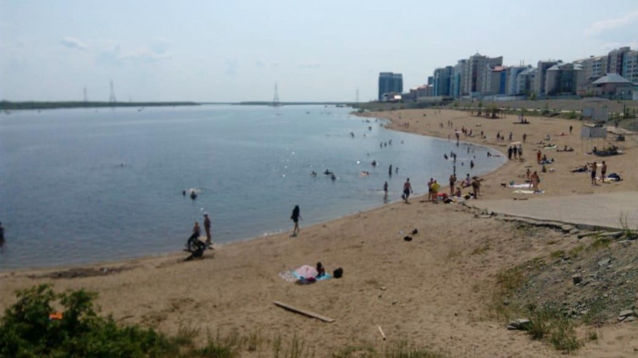 Городской пляж в Якутске планируют открыть к концу недели